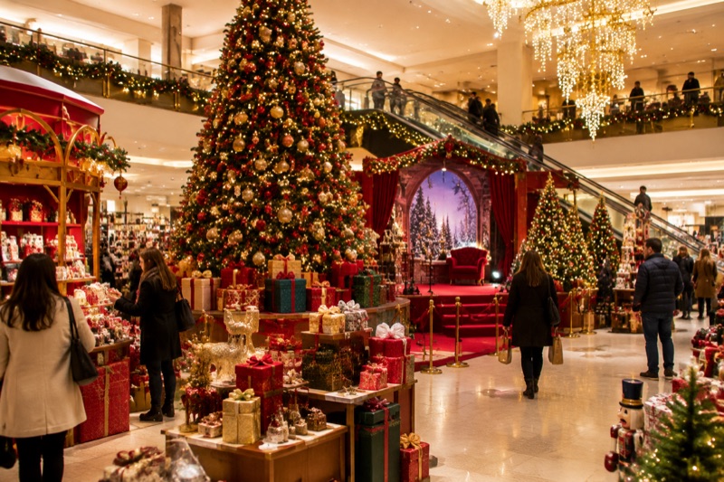 Activación de Navidad en tienda
